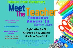 Meet the Teacher Night Flyer